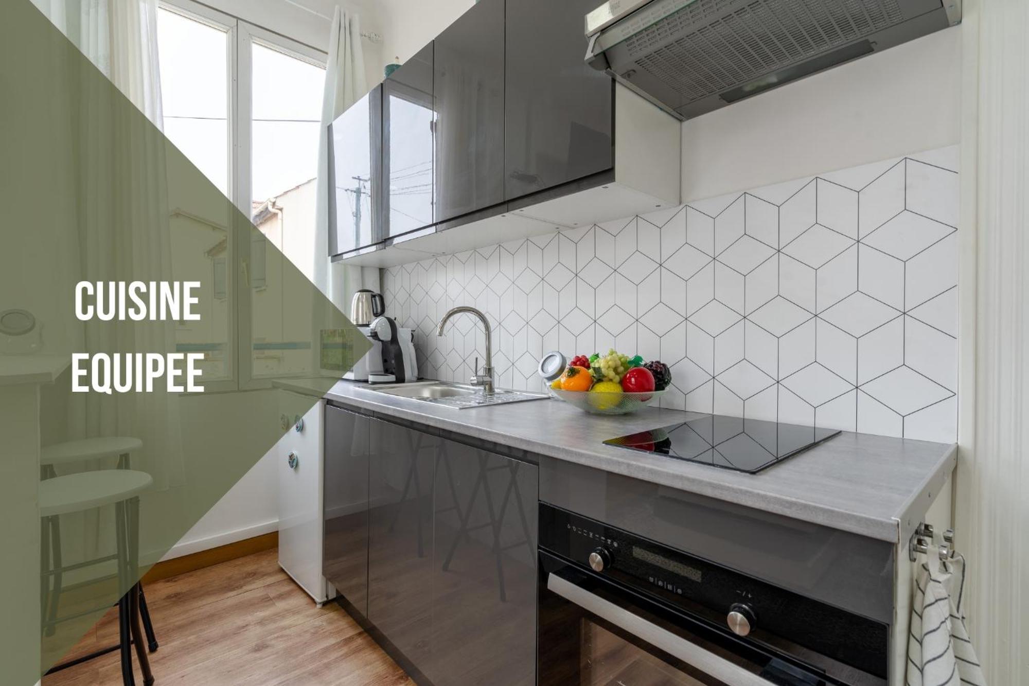 Apartament Cocon Douillet, Proche Gare, Wifi Drancy Zewnętrze zdjęcie