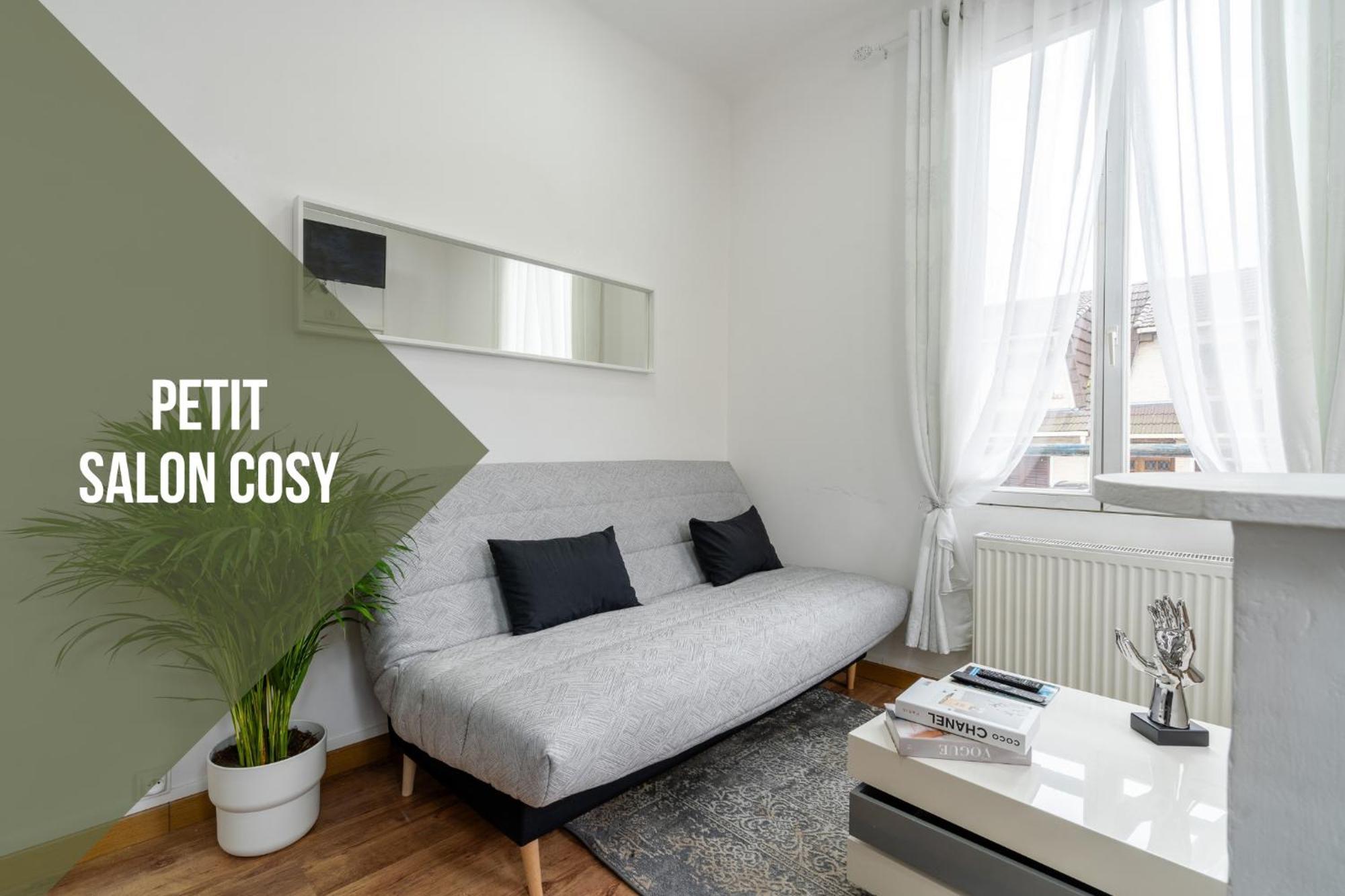 Apartament Cocon Douillet, Proche Gare, Wifi Drancy Zewnętrze zdjęcie